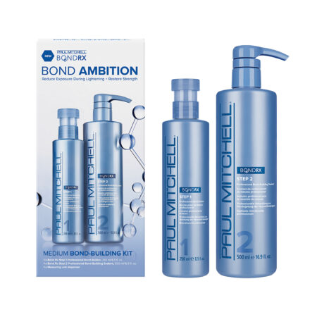 Paul Mitchell Bond RX Medium Bond Building Kit (Step 1 250ml + Step 2 500ml)